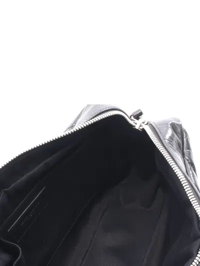Pre-owned Saint Laurent Lou Crossbody Bag In Black