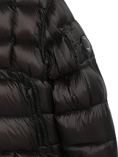 C.p. Company Dd Shell Coat In Black