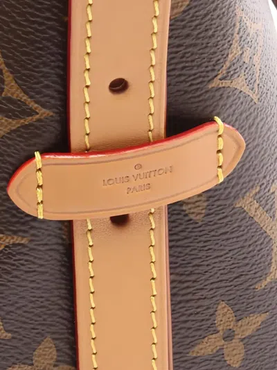 Pre-owned Louis Vuitton Carryall Nm Pm Shoulder Bag In Brown