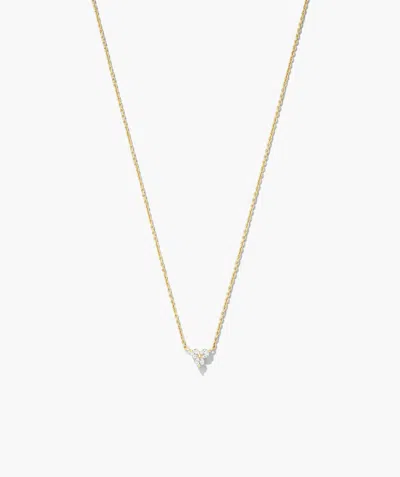 Mejuri Lotus Necklace In Gold