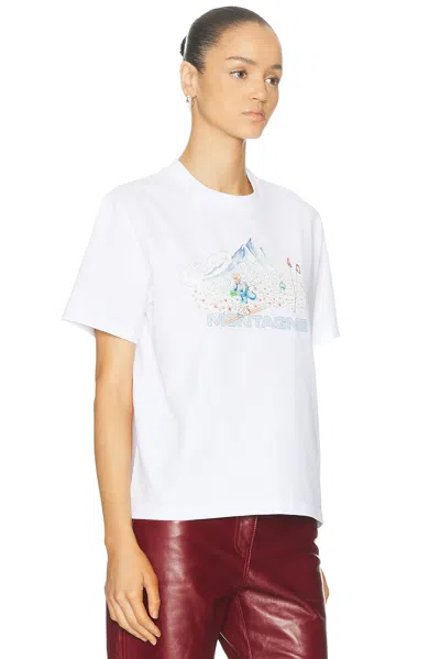 Casablanca Short Sleeve T-shirt In White