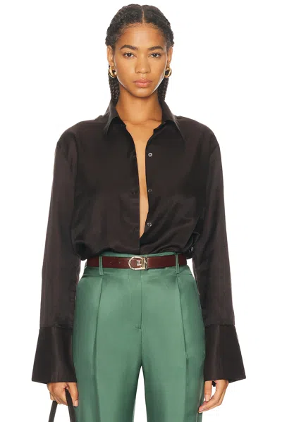 Citizen Of Humanity Camilia Shirt In Brown