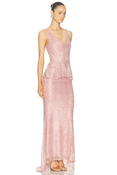 Aknvas Klara Gown In Pink