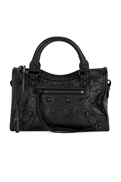 Balenciaga Le City Mini Bag In Black