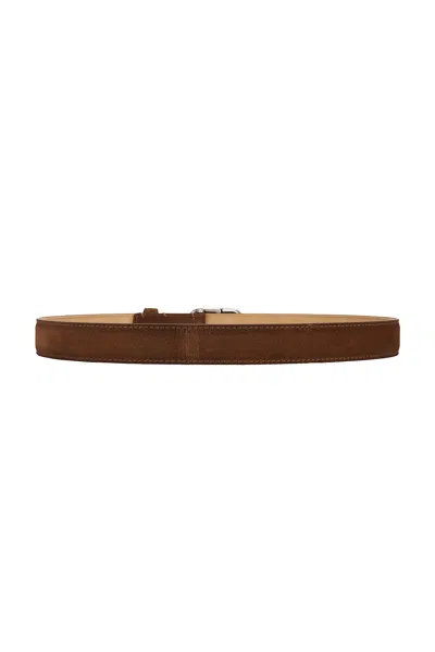 Balenciaga Adjustable Waist Belt In Brown