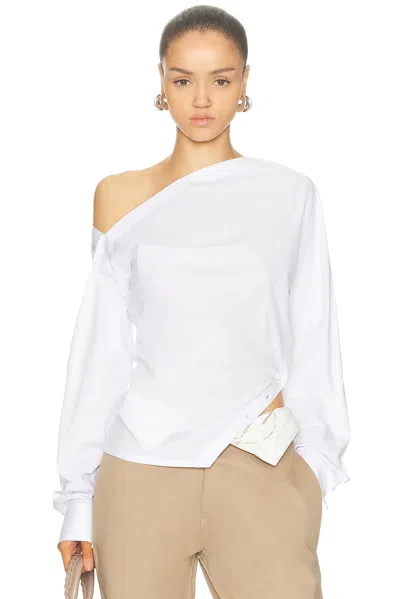 Jade Cropper Open Shoulder Top In Animal Print