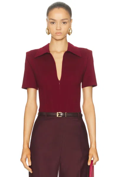 Ila Kate Top In Burgundy