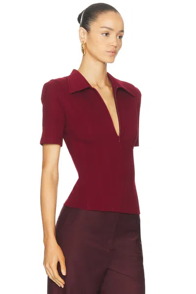 Ila Kate Top In Burgundy