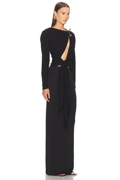 Cult Gaia Stassi Top In Black