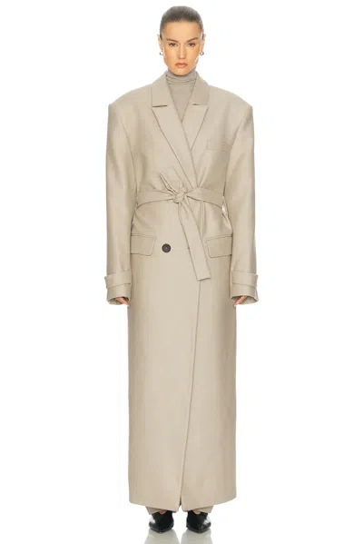 Karen Arcanjo Linu Coat In White