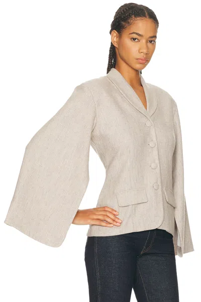 Marlies Grace Cate Jacket In Gray
