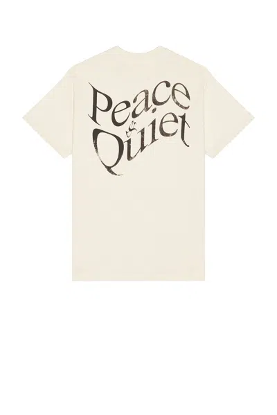 Museum Of Peace And Quiet Warped T-shirt In Neutral