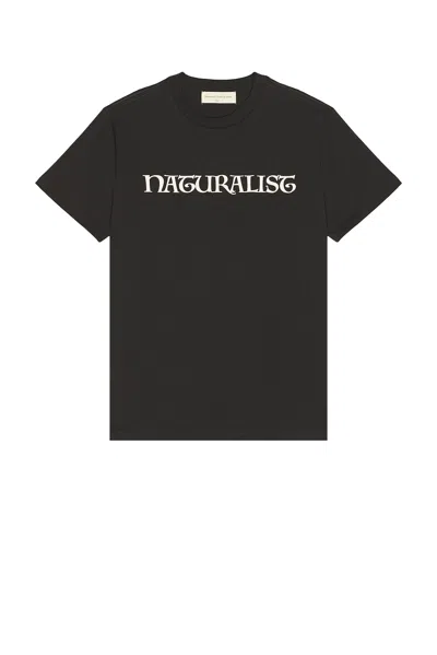 Museum Of Peace And Quiet Naturalist T-shirt In Black