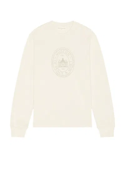 Museum Of Peace And Quiet Retreat Center Long Sleeve Shirt In Neutral