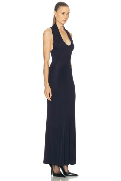 Srg Minerva Knit Gown In Blue
