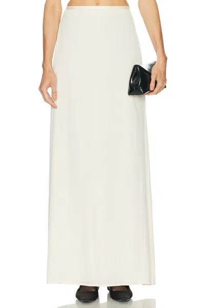 Srg Margo Silk Skirt In White