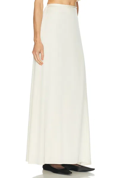 Srg Margo Silk Skirt In White