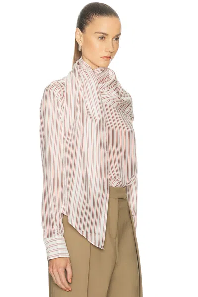 Srg Celeste Silk Top In Pink