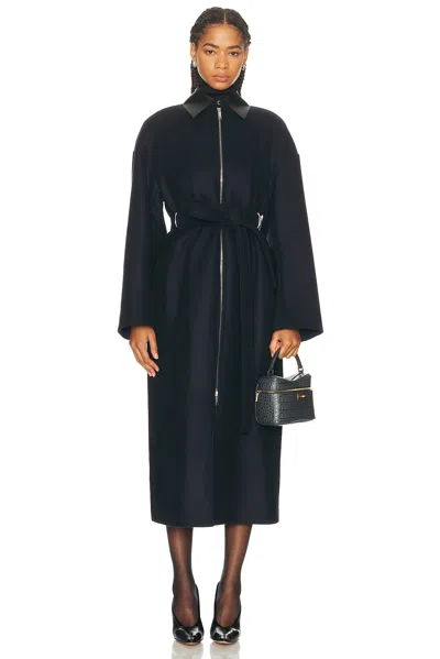 Sportmax Gene Coat In Blue