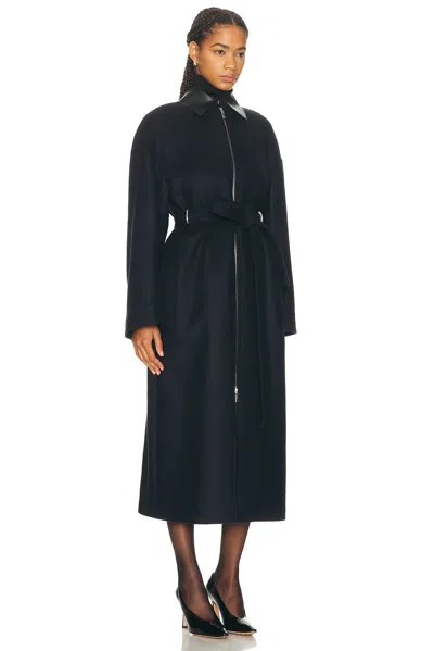 Sportmax Gene Coat In Blue
