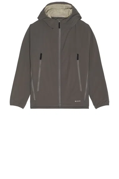 Snow Peak Breathable Insulated Jacket In Gray