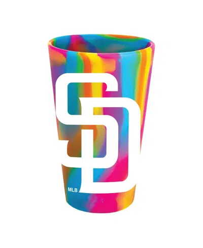 Wincraft San Diego Padres 16oz. Fashion Silicone Pint Glass In Multi