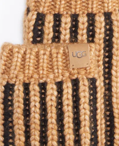 Ugg Chunky Plaited Gloves In Multi