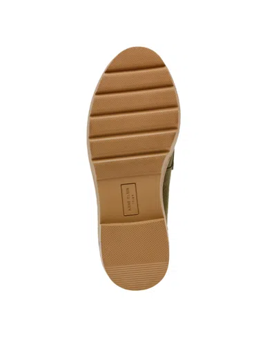 Anne Klein Elia Womens Suede Slip On Loafers In Multi