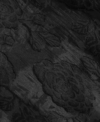 On 34th Women's Floral Jacquard Organza Bubble Skirt, Macy's Exclusive In Black