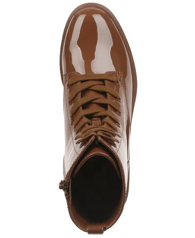 On 34th Women's Terissa Lace-up Booties, Created For Macy's In Animal Print