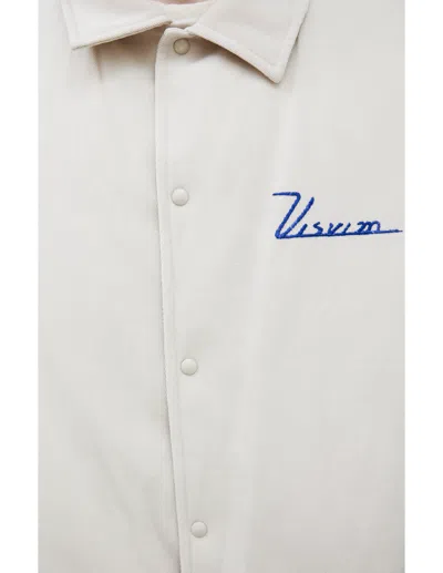 Visvim White Embroidered Jacket In White