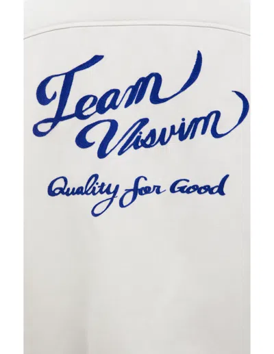 Visvim White Embroidered Jacket In White