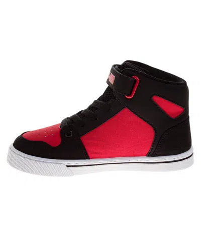 Spider-man Little And Big Boys High Top Sneakers In Black
