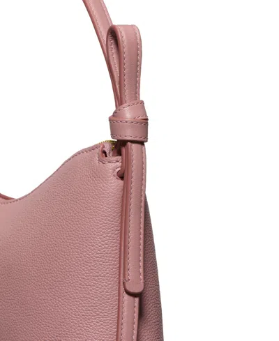 Kate Spade Loop Medium Pebbled Leather Shoulder Bag In Pink