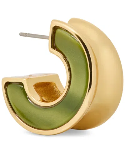 Kate Spade Cubic Zirconia Small Hoop Earrings In Multi