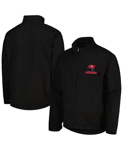 Dunbrooke Men's Black Tampa Bay Buccaneers Journey Workwear Tri-blend Full-zip Jacket In Black