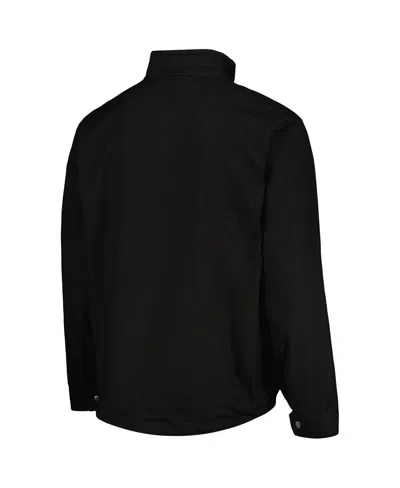 Dunbrooke Men's Black Tampa Bay Buccaneers Journey Workwear Tri-blend Full-zip Jacket In Black