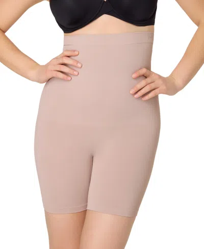 Maidenform Women's Seamless High Waist Thigh Slimmer In Neutral