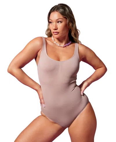 Maidenform Seamless Body Shaper Dms830 In Neutral