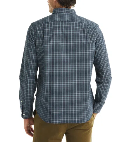 Nautica Men's Plaid Print Long Sleeve Shirt In Multi