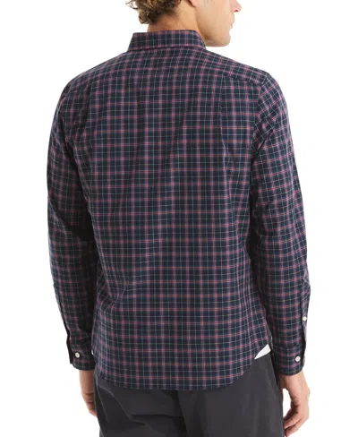 Nautica Men's Long Sleeve Plaid Shirt In Multi