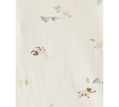 Carter's Baby Boys Round Neck Short Sleeve Rib 5-pc. Bodysuit In Multi