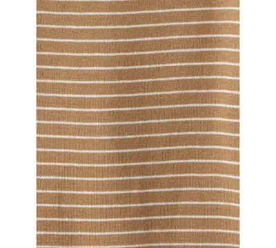 Carter's Baby Boys Round Neck Short Sleeve Rib 5-pc. Bodysuit In Multi