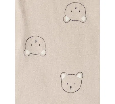 Carter's Baby Boys Round Neck Short Sleeve Rib 5-pc. Bodysuit In Multi