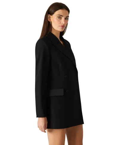 Steve Madden Women's Meridia Long Sleeves Jumpsuit In Black