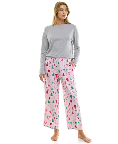 Roudelain Women's Long-sleeve Drop Shoulder Top In Gray