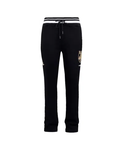 Pro Standard Men's Black Army Black Knights Script Tail Fleece Sweatpants In Black