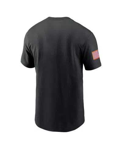 Jordan Men's Black Oklahoma Sooners 2025 Military Appreciation Dri-fit T-shirt In Black