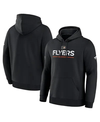 Fanatics Men's Black Philadelphia Flyers Authentic Pro Primary Hoodie In Black