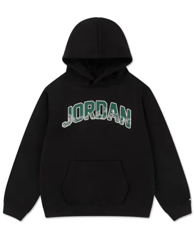 Jordan Boys 8-20 Gift Giving Hanging Long-sleeve Hoodie In Black
